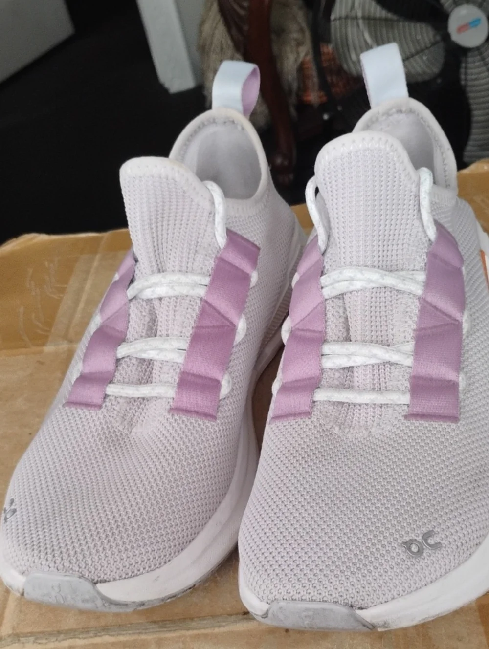On Cloudtech Lightweight Lavender Running Sneakers